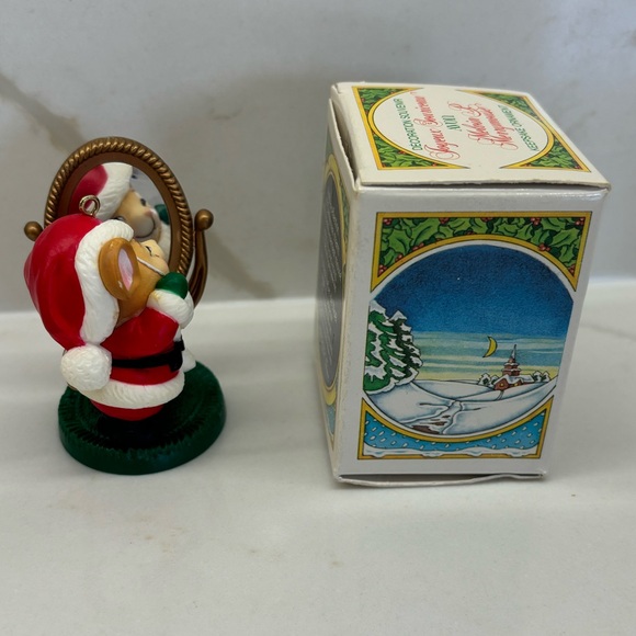 1983 Melvin M Merrymouse Keepsake Avon Vintage Christmas Ornament with box - Picture 5 of 5